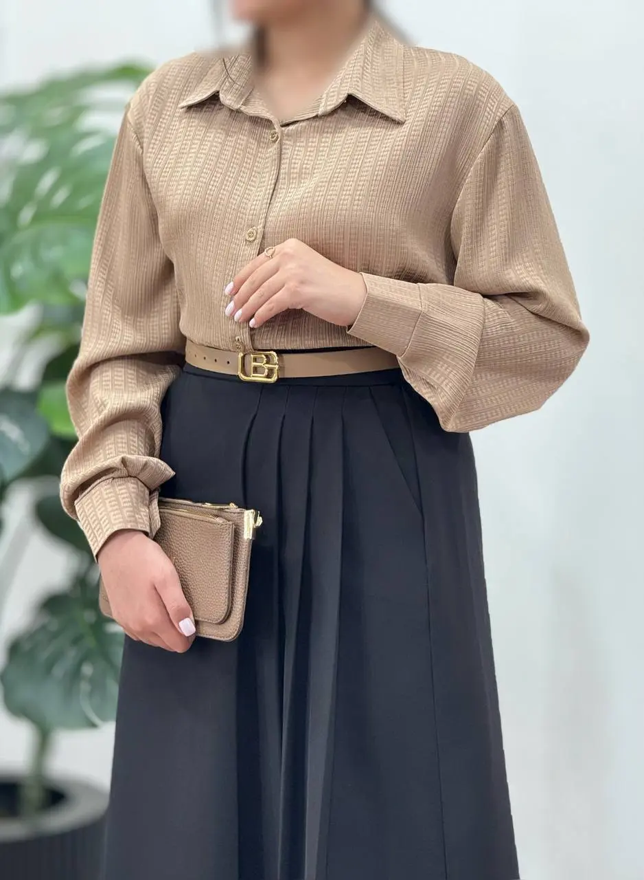 شومیز ساتن ابریشم یارا